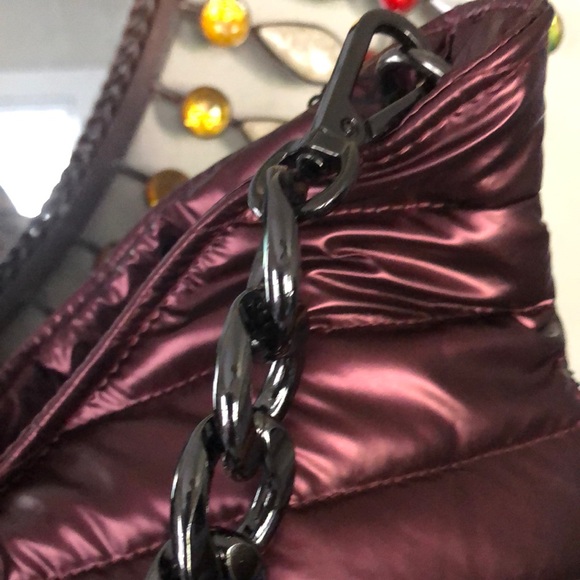 NWT THINK ROYLN Hobo w/ Chunky Chain & Fashion Straps - Picture 6 of 7